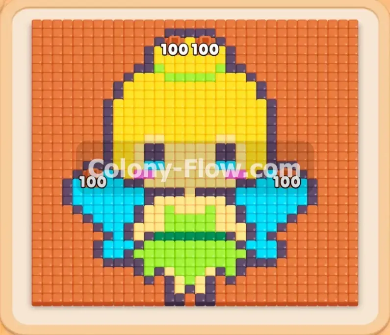 Colony Flow геймплей — уровень 432