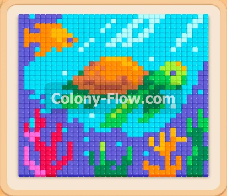 Colony Flow геймплей — уровень 438
