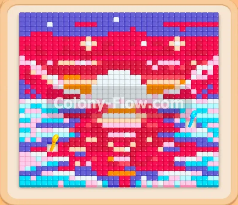 Colony Flow геймплей — уровень 444