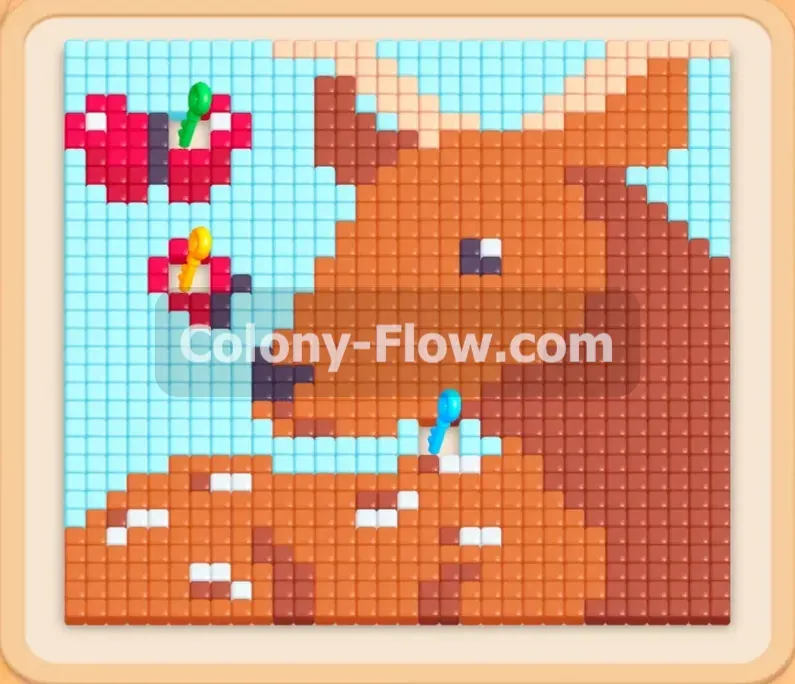 Colony Flow геймплей — уровень 451