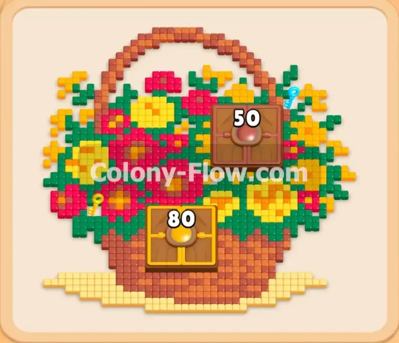 Colony Flow геймплей — уровень 464