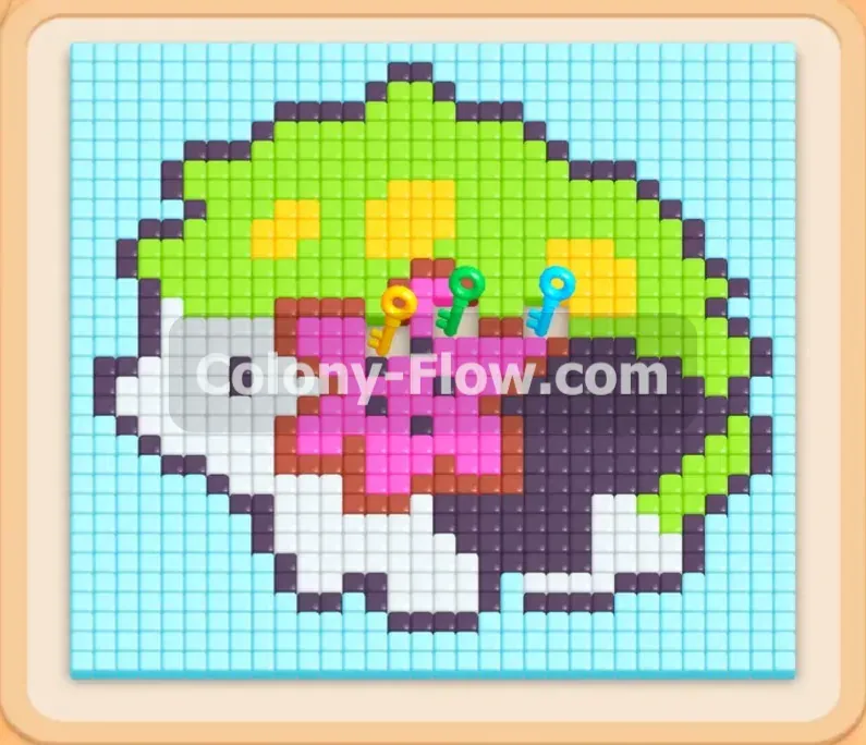 Colony Flow геймплей — уровень 466