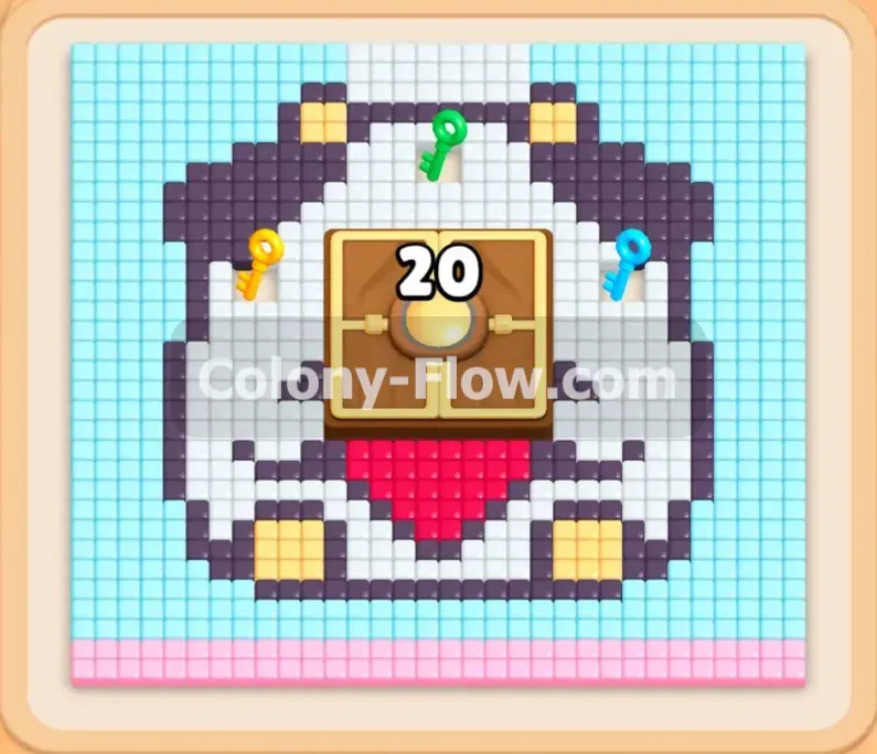 Colony Flow геймплей — уровень 475