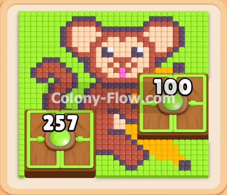 Colony Flow геймплей — уровень 478