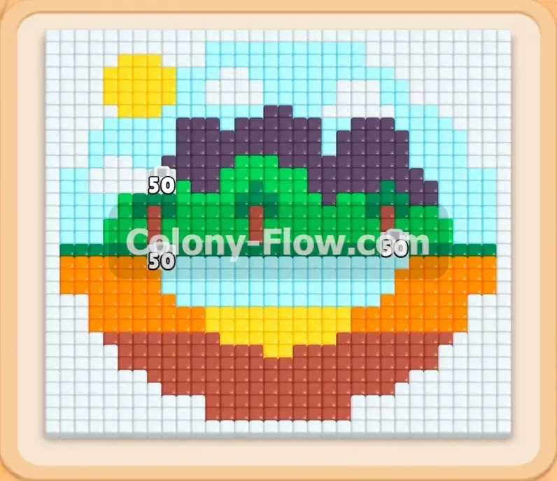 Colony Flow геймплей — уровень 479