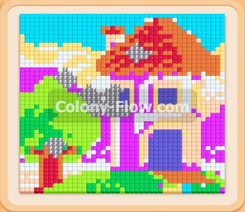Colony Flow геймплей — уровень 480