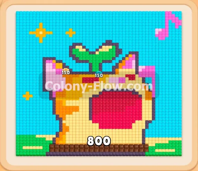 Colony Flow геймплей — уровень 481