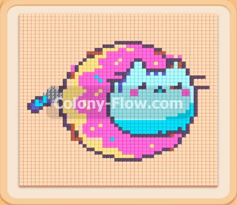 Colony Flow геймплей — уровень 496