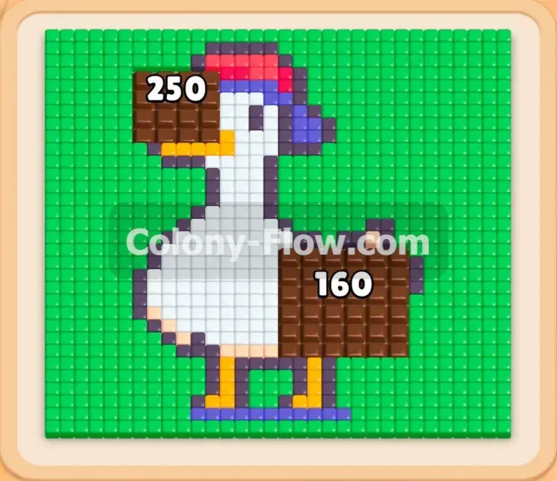 Colony Flow геймплей — уровень 499