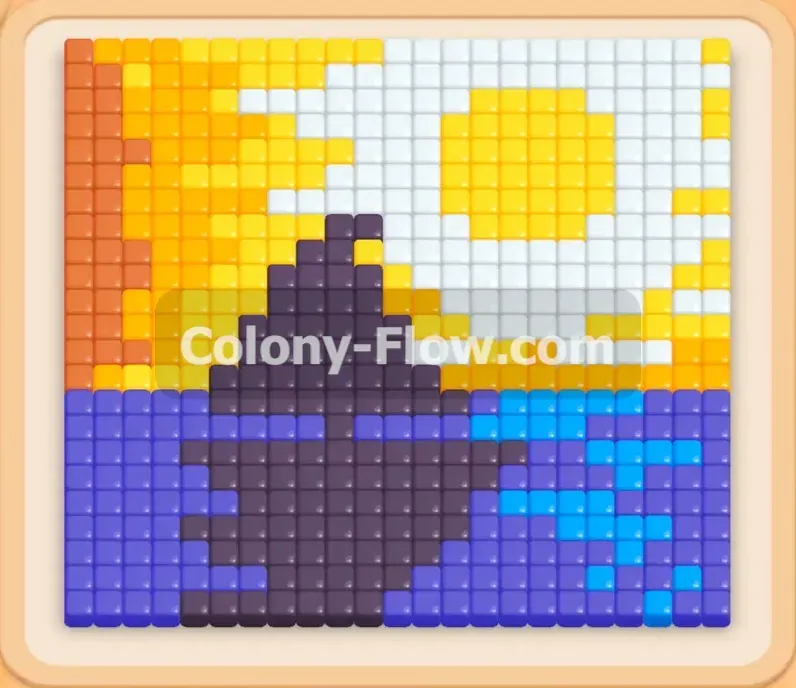 Colony Flow геймплей — уровень 506