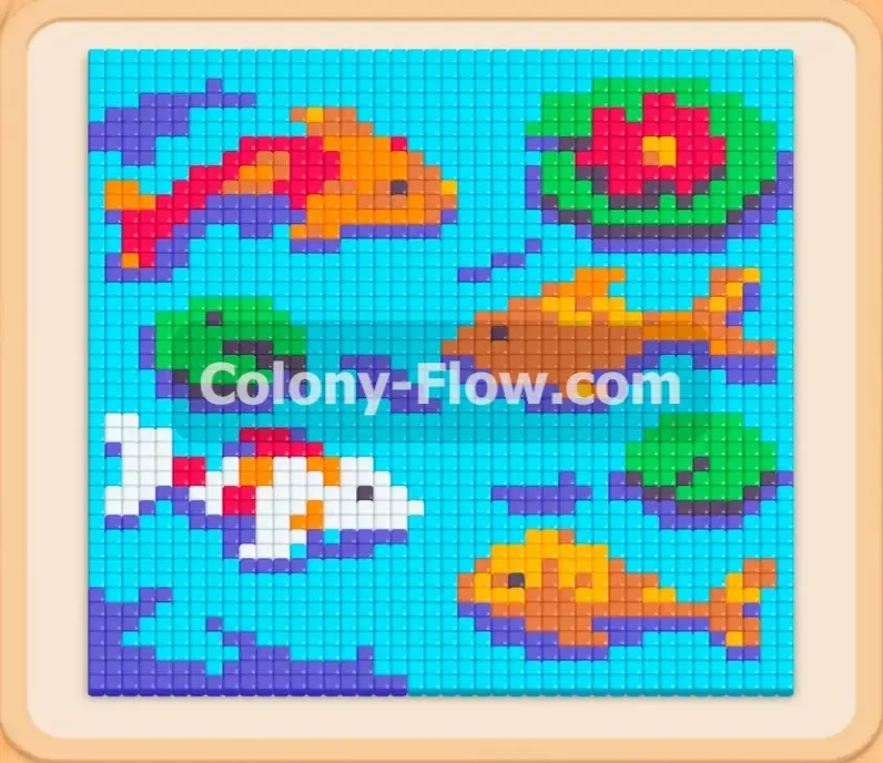 Colony Flow геймплей — уровень 518