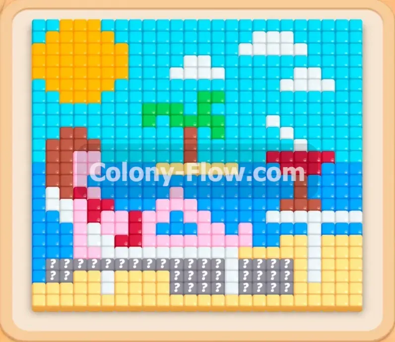 Colony Flow геймплей — уровень 521