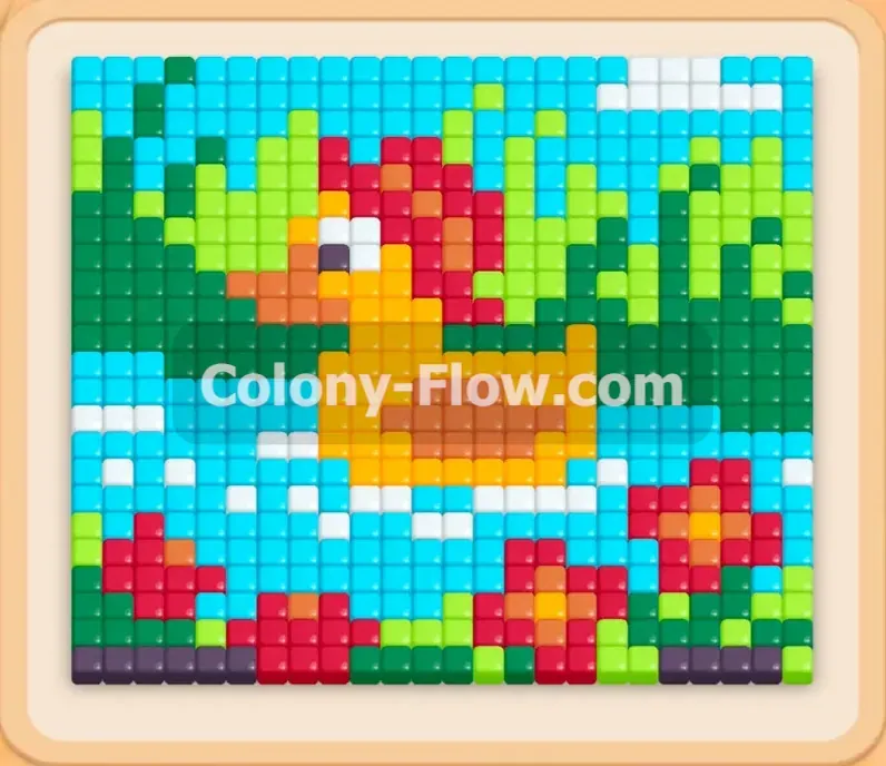 Colony Flow геймплей — уровень 523