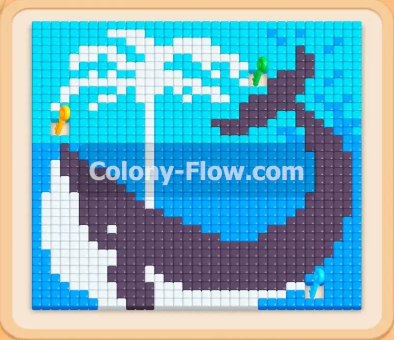Colony Flow геймплей — уровень 526