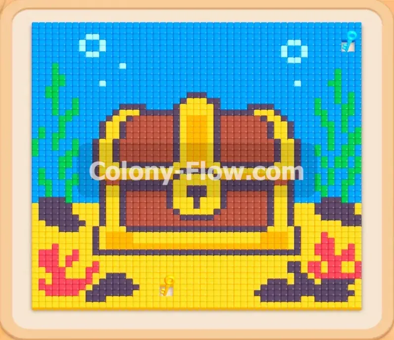 Colony Flow геймплей — уровень 528
