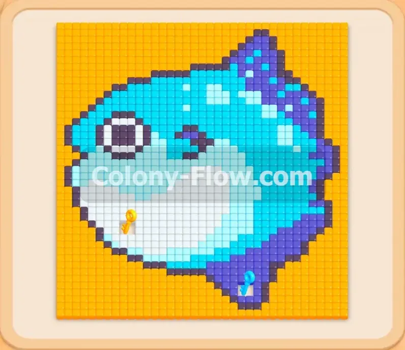 Colony Flow геймплей — уровень 531
