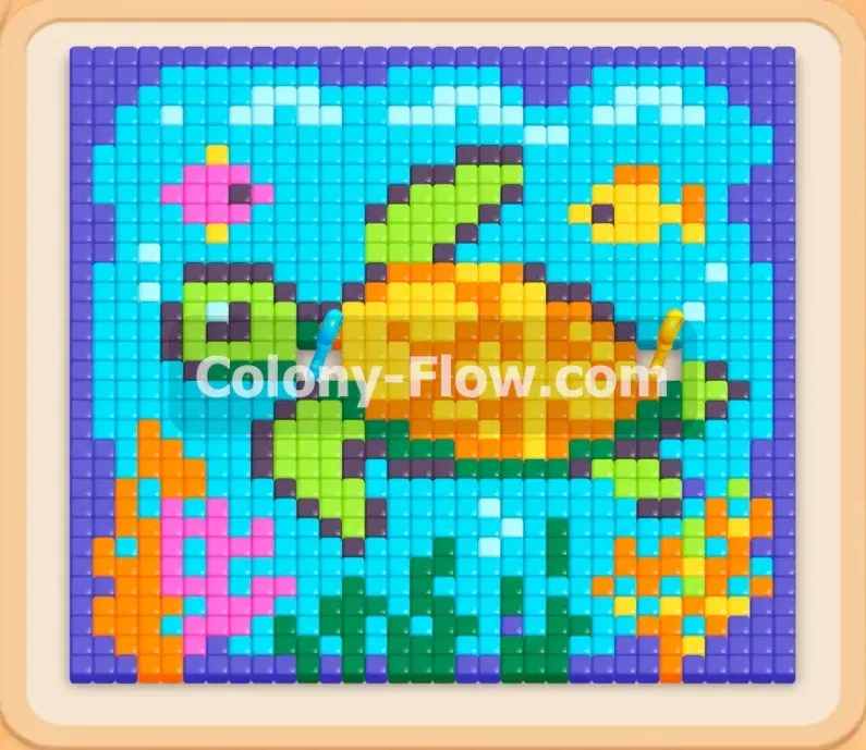 Colony Flow геймплей — уровень 551