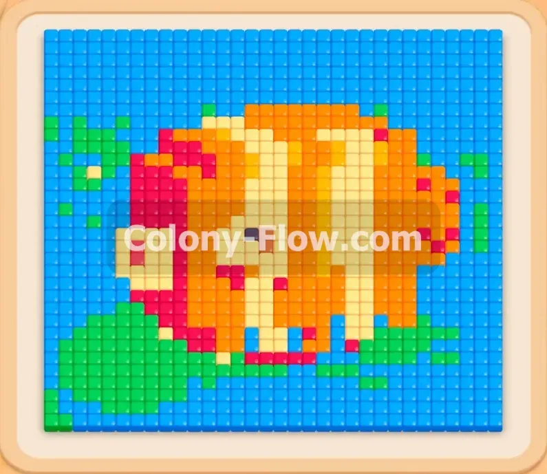 Colony Flow геймплей — уровень 553