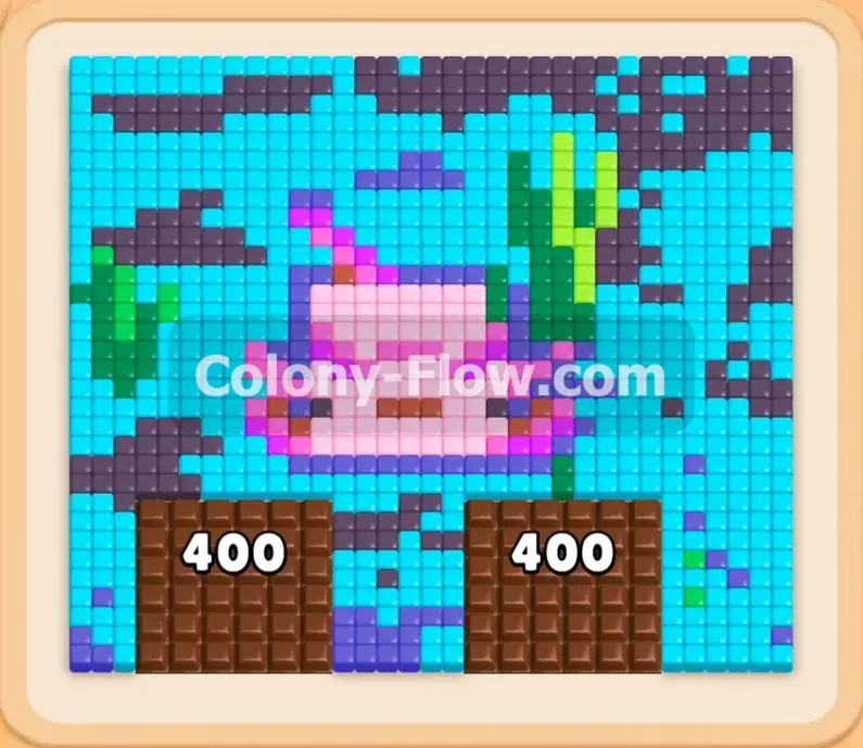 Colony Flow геймплей — уровень 555