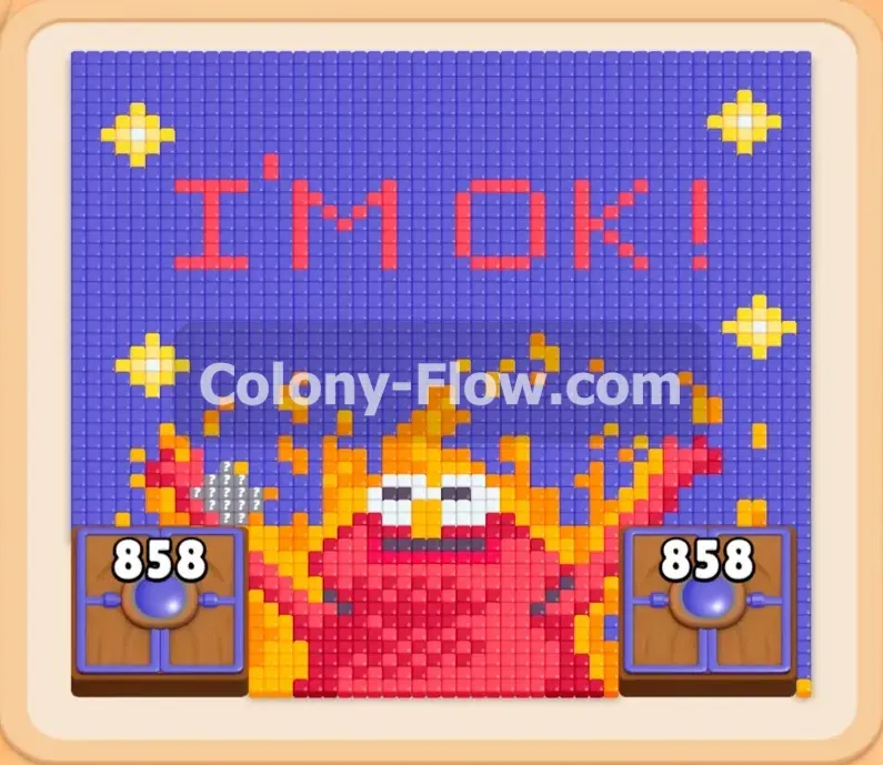 Colony Flow геймплей — уровень 562