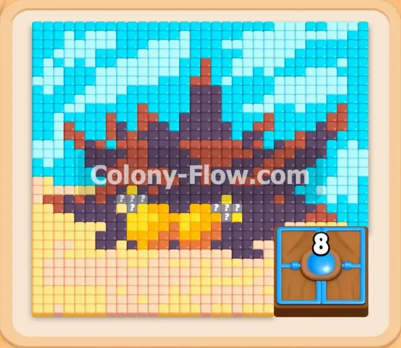 Colony Flow геймплей — уровень 563
