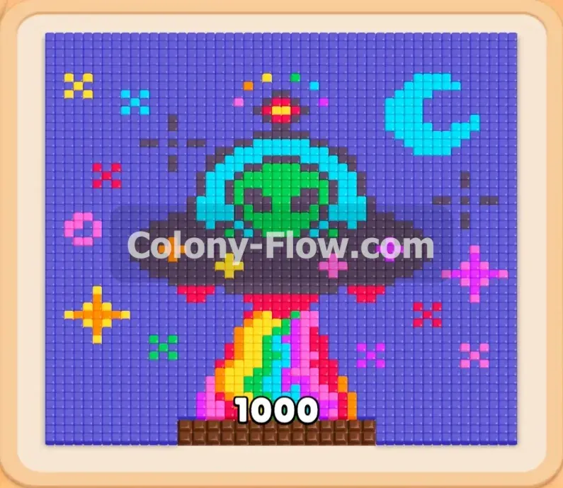 Colony Flow геймплей — уровень 567