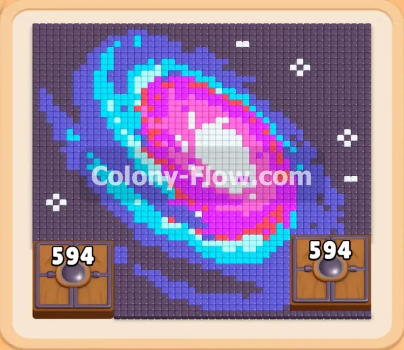 Colony Flow геймплей — уровень 573