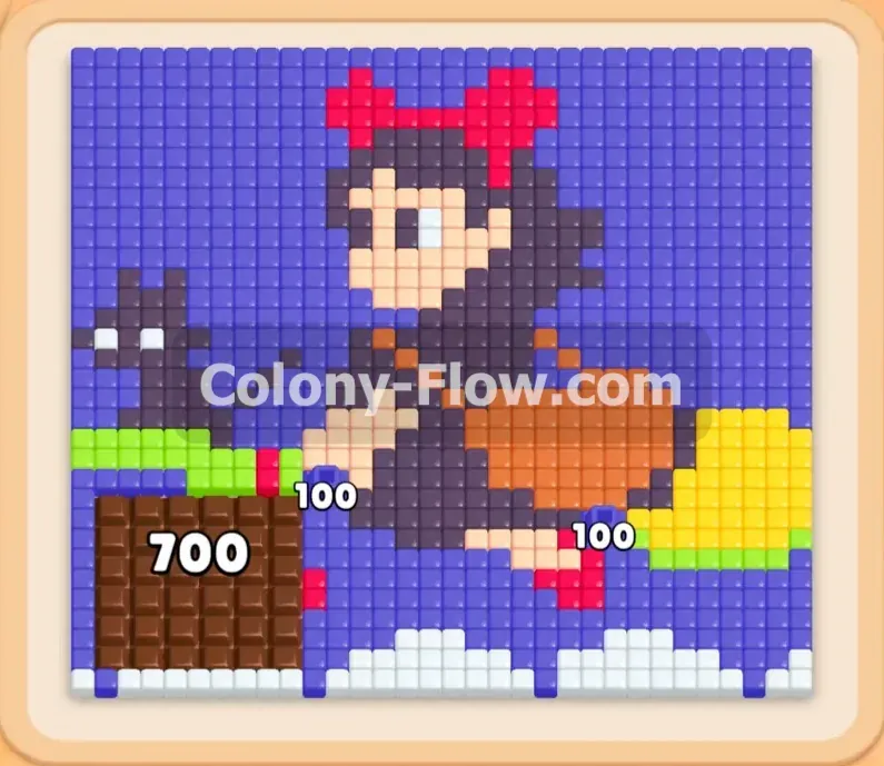 Colony Flow геймплей — уровень 574