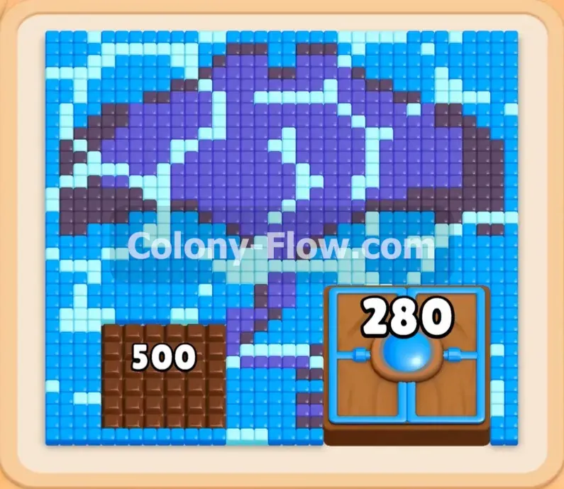 Colony Flow геймплей — уровень 576