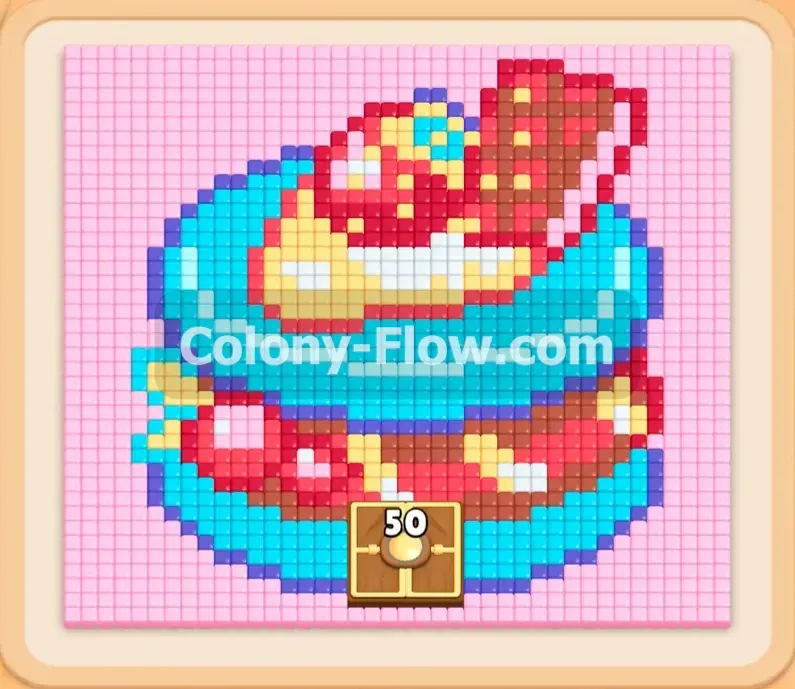 Colony Flow геймплей — уровень 584
