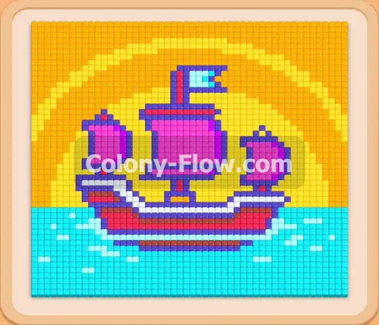 Colony Flow геймплей — уровень 617