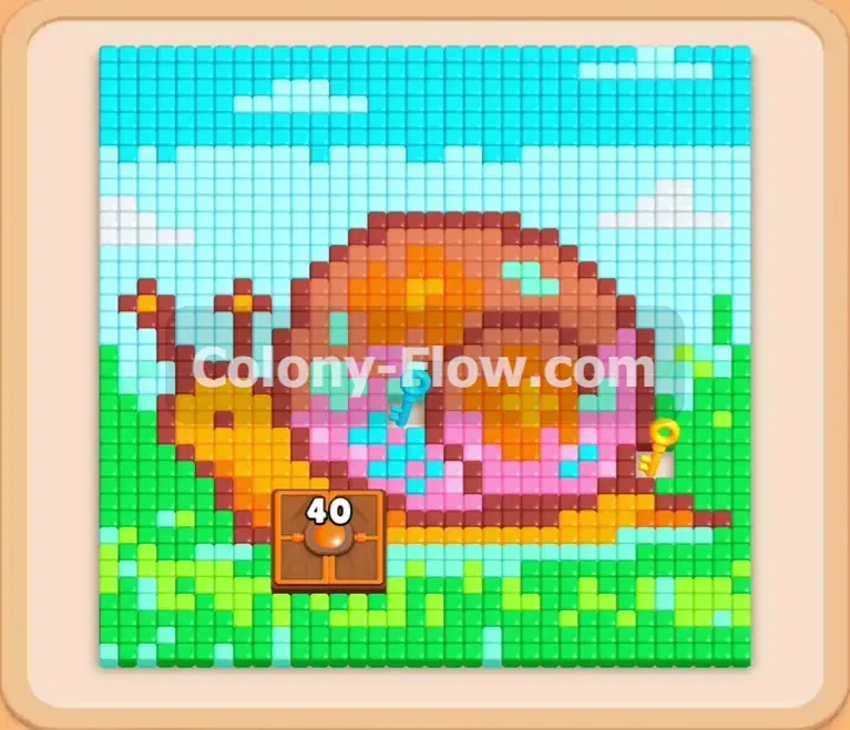 Colony Flow геймплей — уровень 630