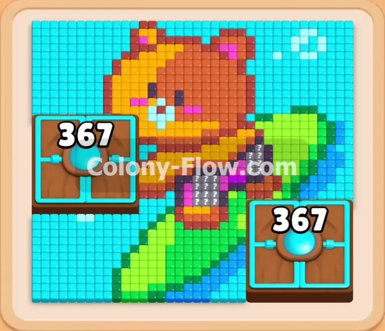 Colony Flow геймплей — уровень 640