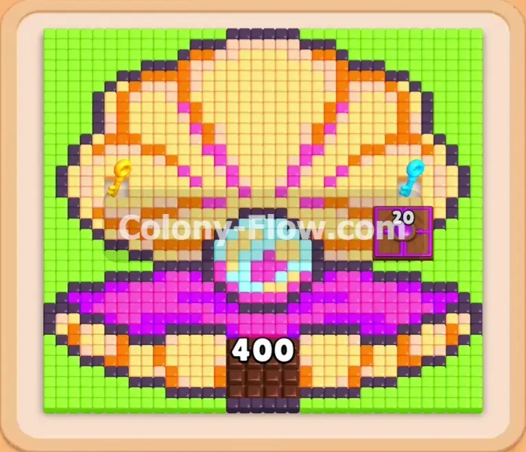 Colony Flow геймплей — уровень 650