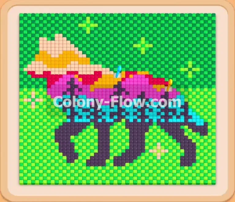 Colony Flow геймплей — уровень 710