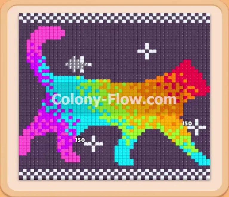 Colony Flow геймплей — уровень 720