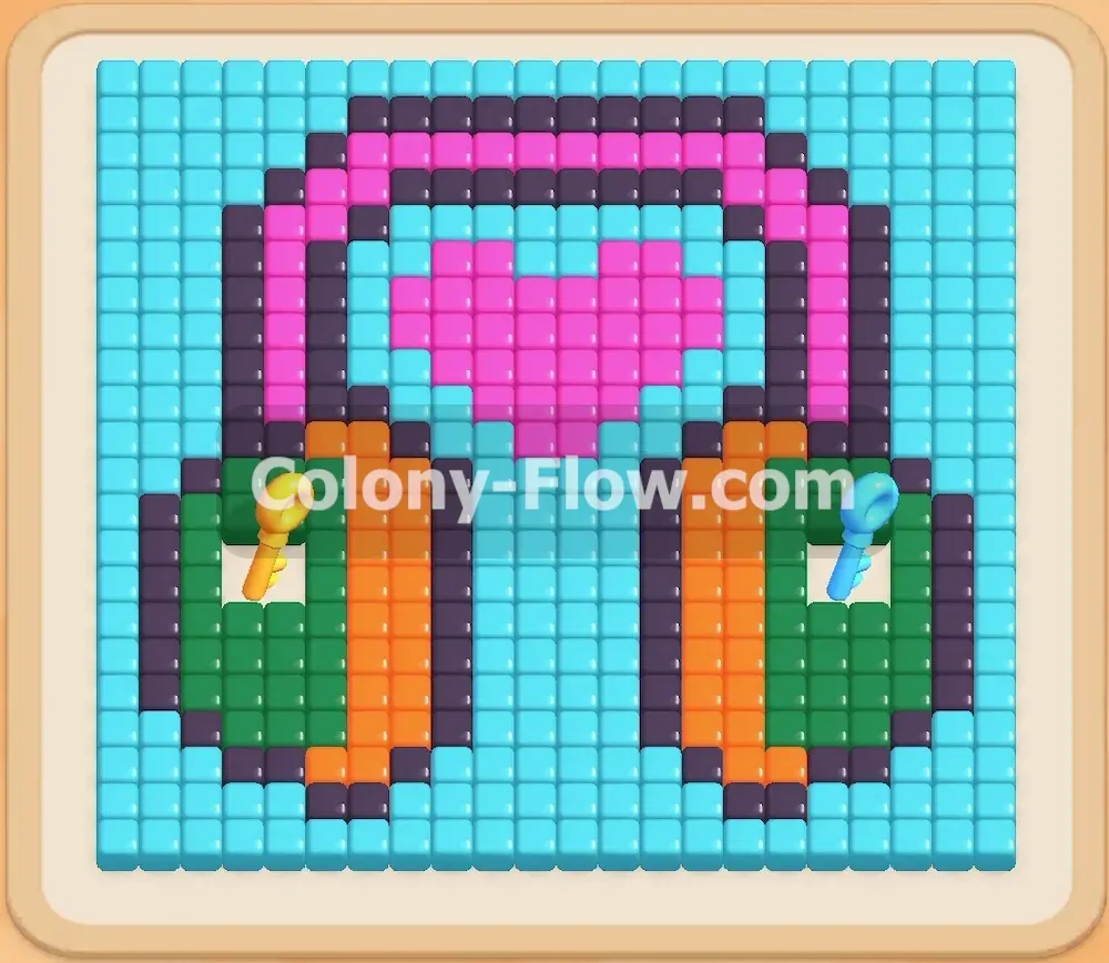 Colony Flow уровень 73
