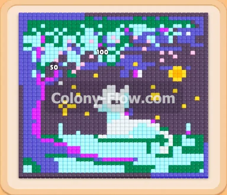 Colony Flow геймплей — уровень 750