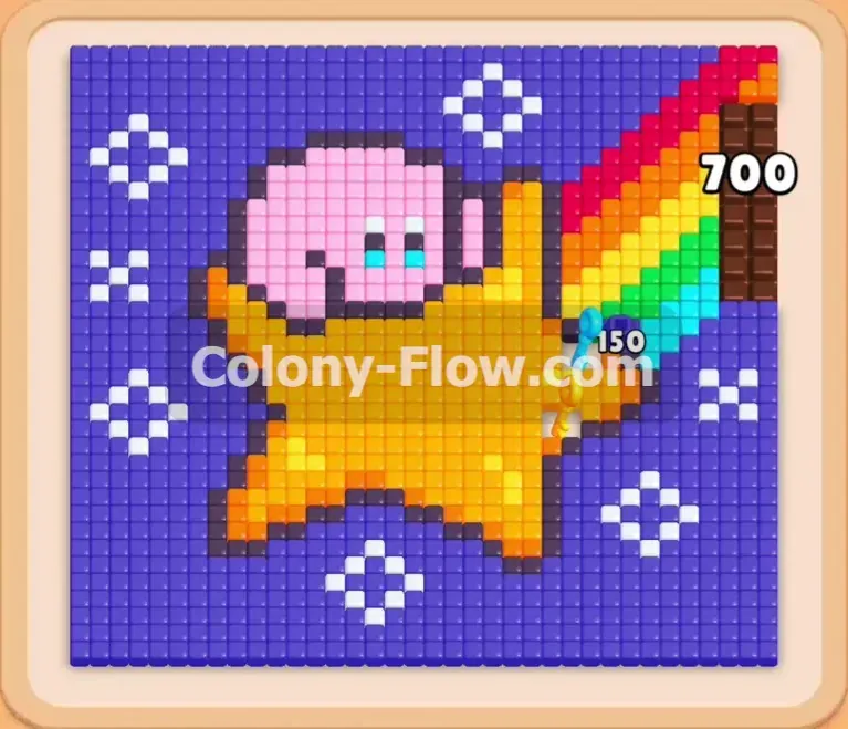 Colony Flow геймплей — уровень 764