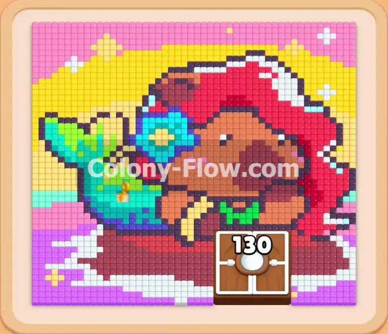 Colony Flow геймплей — уровень 784