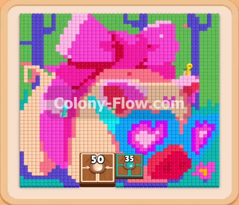 Colony Flow геймплей — уровень 797