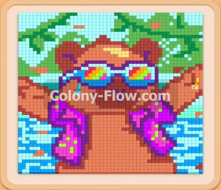 Colony Flow геймплей — уровень 807