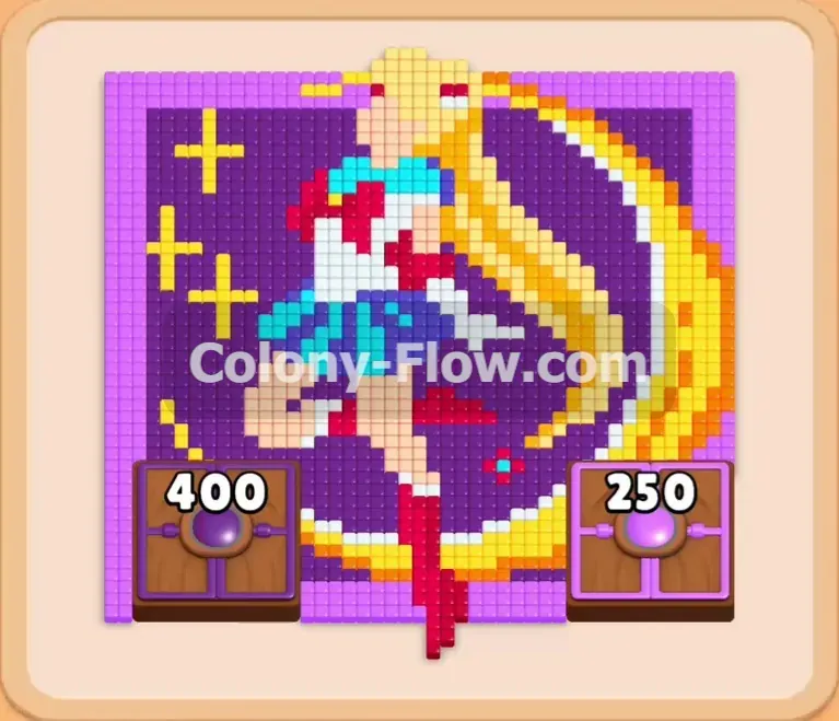 Colony Flow геймплей — уровень 870