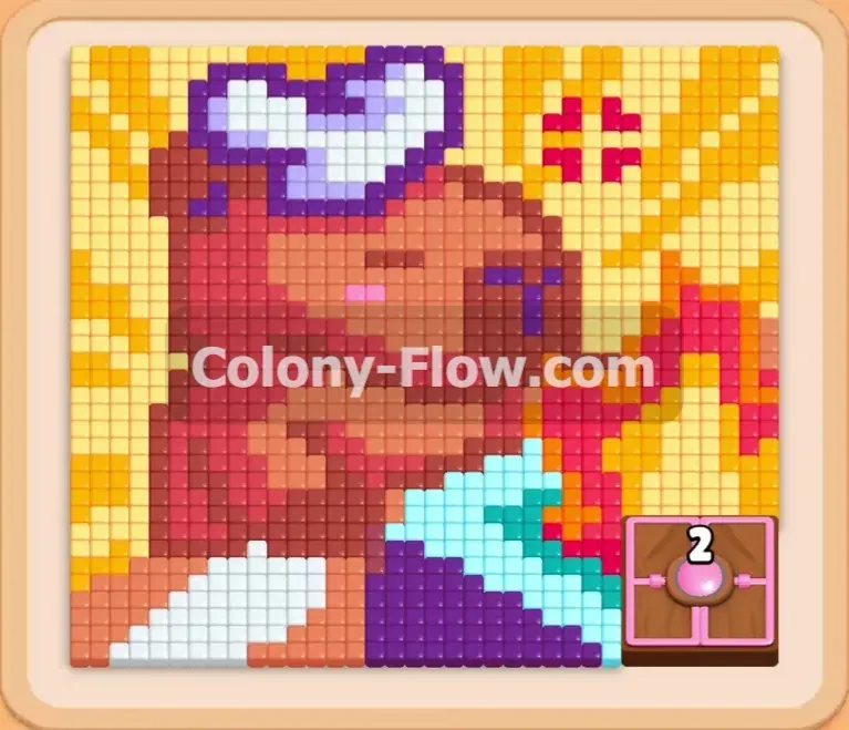 Colony Flow геймплей — уровень 880