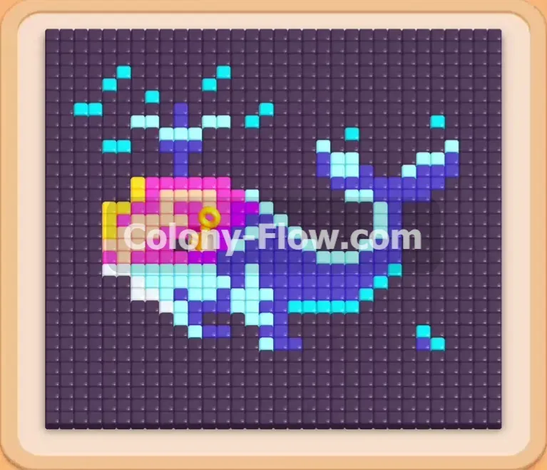 Colony Flow геймплей — уровень 884