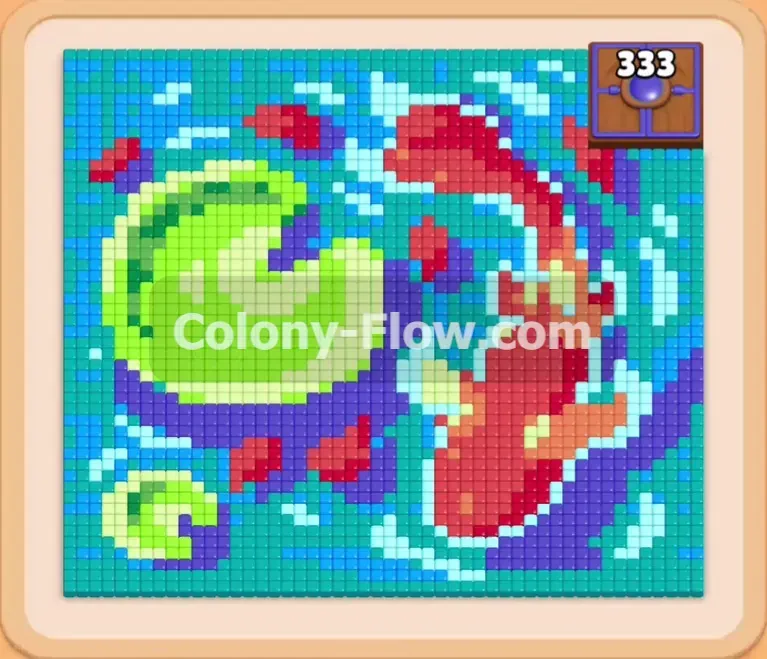 Colony Flow геймплей — уровень 954