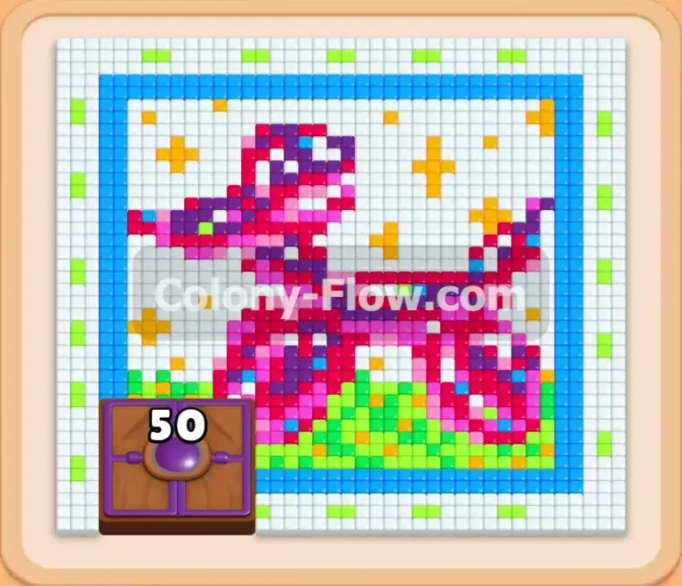 Colony Flow геймплей — уровень 970