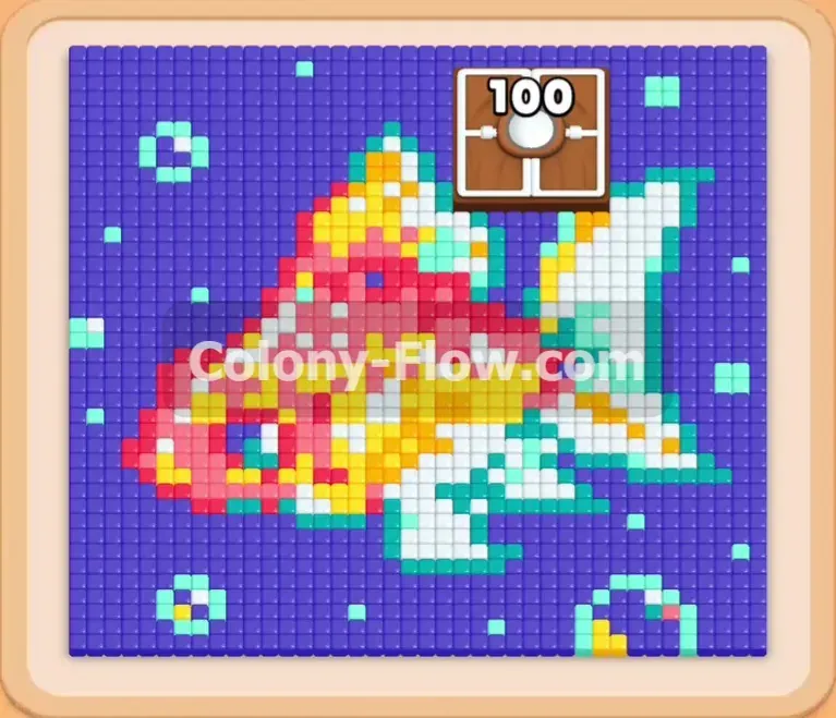 Colony Flow геймплей — уровень 977